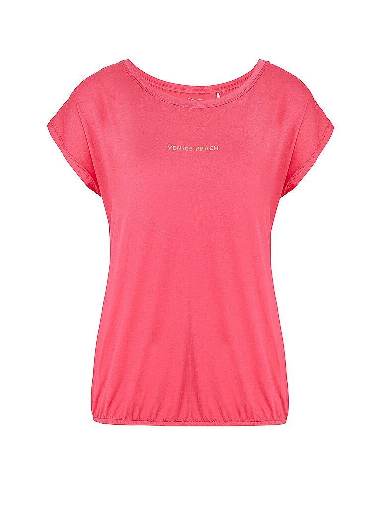 VENICE BEACH Damen Fitnessshirt Wonder rot | L
